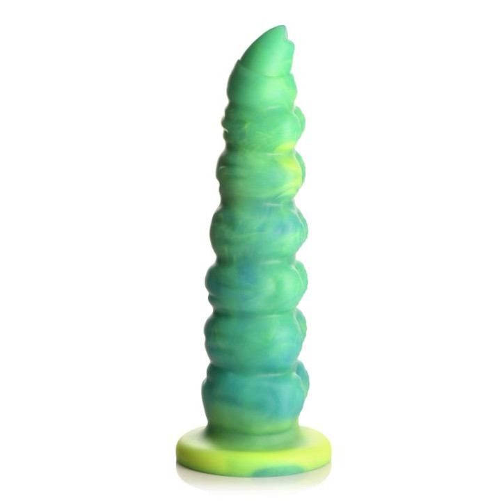 Squirmer Dildo con Thrusting y Vibración Control Remoto Silicona de Creature Cocks | VibraZon