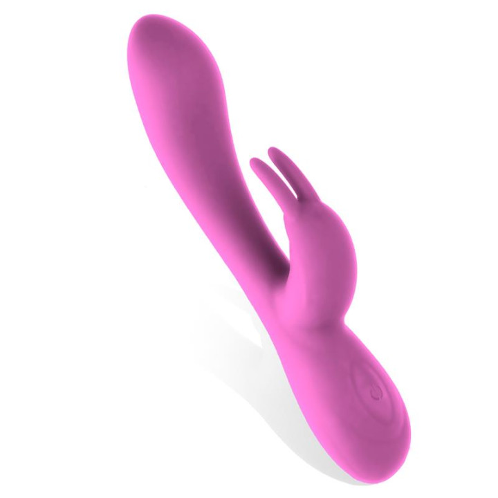 Mauve Vibrador Unibody Silicona Líquida USB Rosa de Intoyou | VibraZon