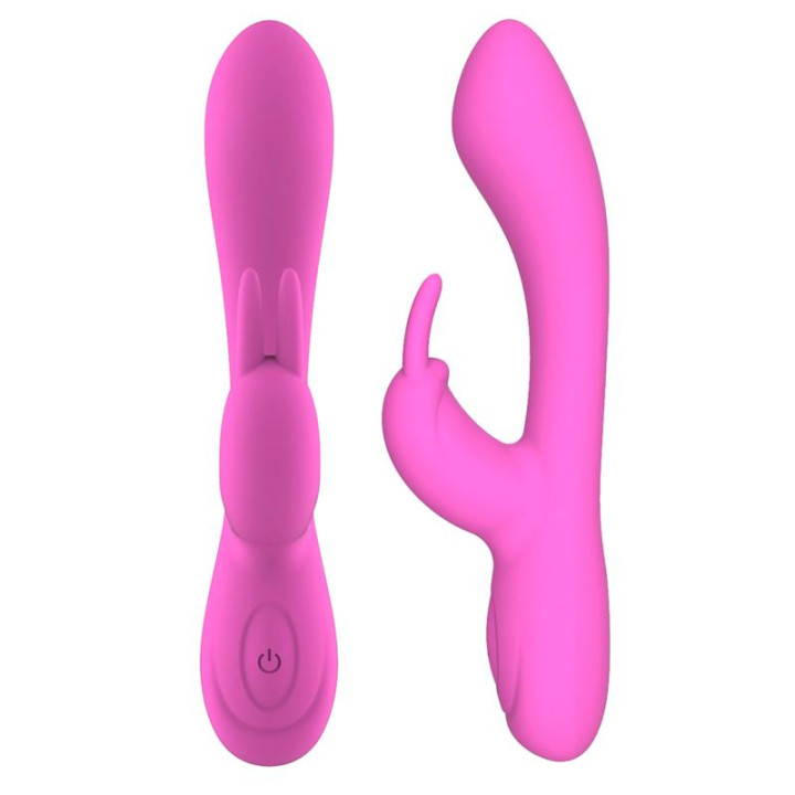 Mauve Vibrador Unibody Silicona Líquida USB Rosa de Intoyou | VibraZon