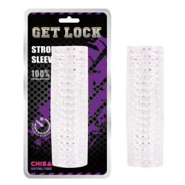Masturbador Get Lock 13.6 cm Transparente de Chisa | VibraZon