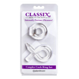 Kit de Anillos para el Pene Transparente de Classix | VibraZon