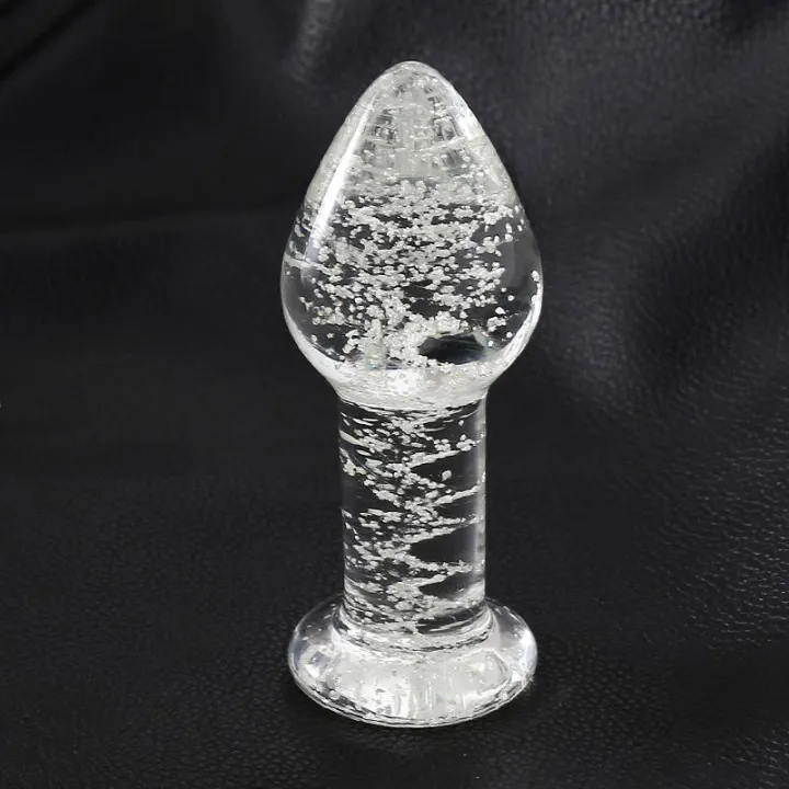 Plug Anal de Cristal que Brilla en la Oscuridad de Intoyou Shining Line