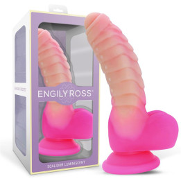 Scalidor Dildo Unicorn Brilla en la Oscuridad Silicona Líquida 18 cm de Dildox By Engily Ross | VibraZon