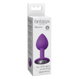 Plug Anal con Gema Talla Pequeña de Fantasy For Her | VibraZon