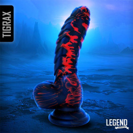 Tigrax Dildo Realista Silicona Líquida 17,5 cm de Legend | VibraZon