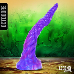 Octogore Dildo Unicornio Silicona Líquida 28 cm de Legend | VibraZon