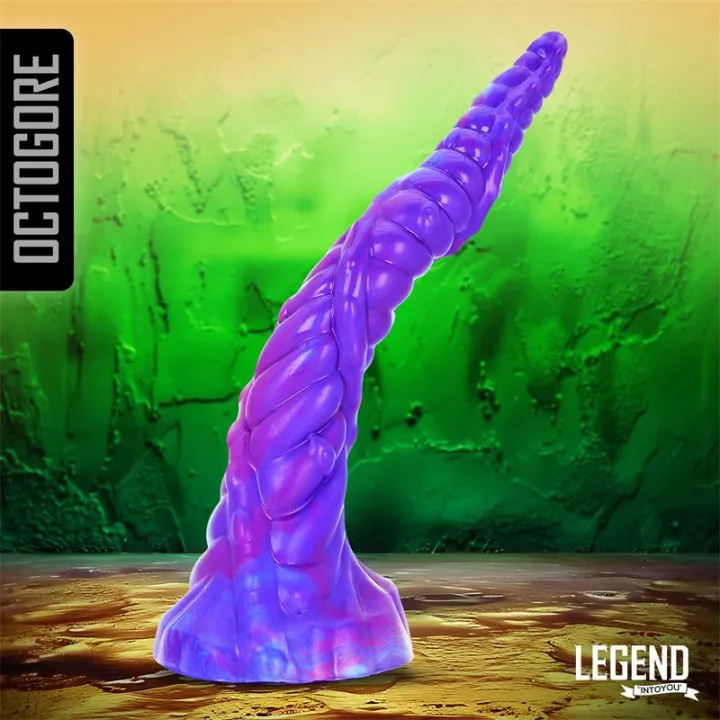 Octogore Dildo Unicornio Silicona Líquida 28 cm de Legend