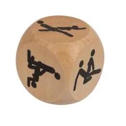 Dado Madera Kamasutra 3x3 cm 1 Unidad de Ootb