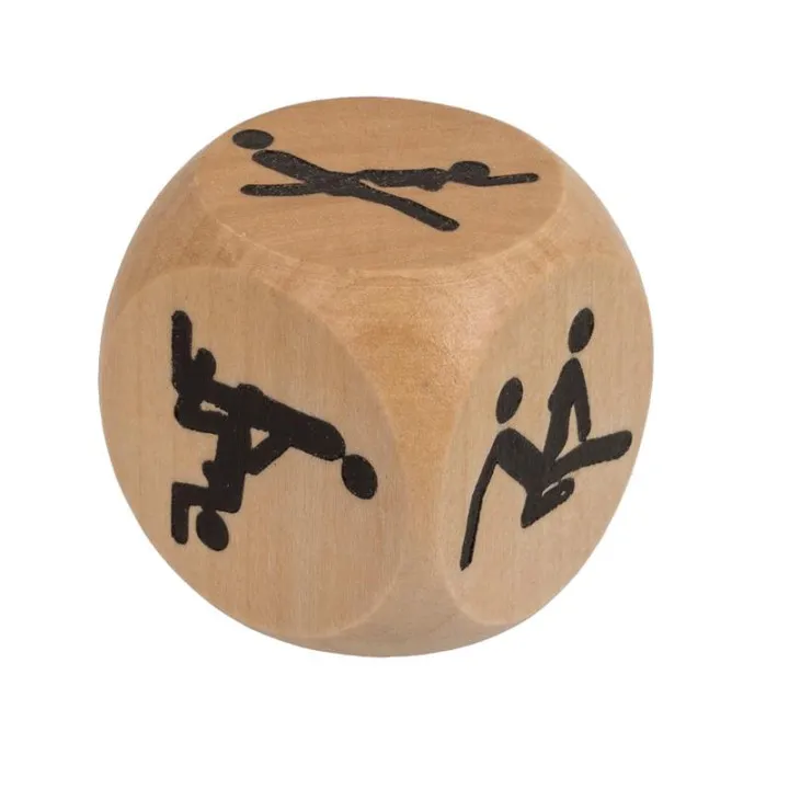 Dado Madera Kamasutra 3x3 cm 1 Unidad de Ootb