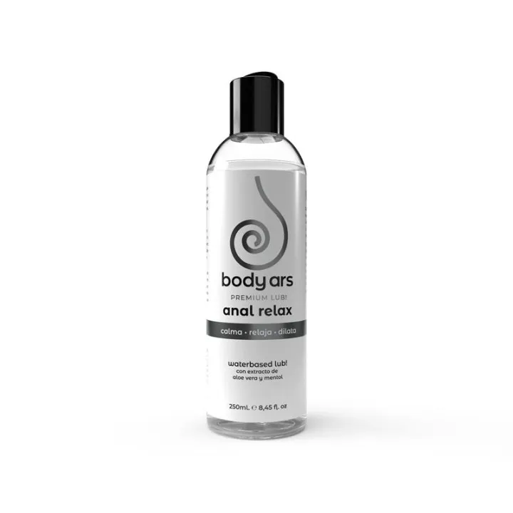Lubricante Anal Relax Premium Base Agua 250 ml de Body Ars