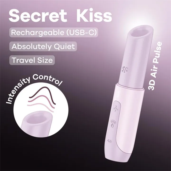Secret Kiss Air Pulse Vibrator de Satisfyer