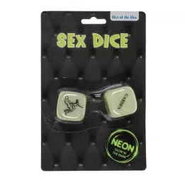 Dados Kamasutra Brillan en la Oscuridad Set de 2 de Ootb
