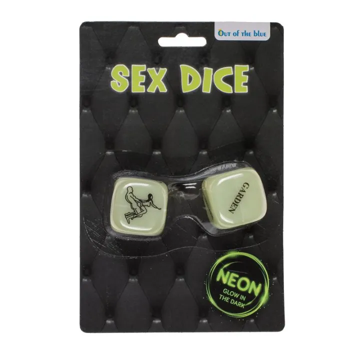 Dados Kamasutra Brillan en la Oscuridad Set de 2 de Ootb