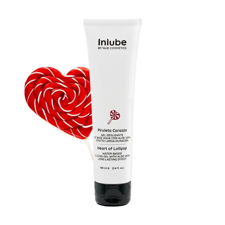 Nuei Lubricante a Base de Agua Inlube Piruleta 100 ml de Nuei Cosmetics