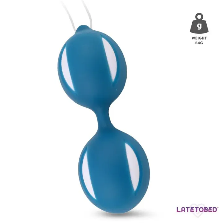 Misha Bola Kegel Doble con Peso Interno de Latetobed