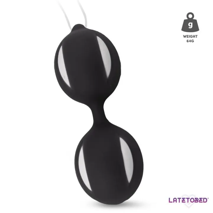 Misha Bola Kegel Doble con Peso Interno de Latetobed