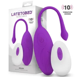 Molka Huevo Vibrador con Control Remoto de Latetobed