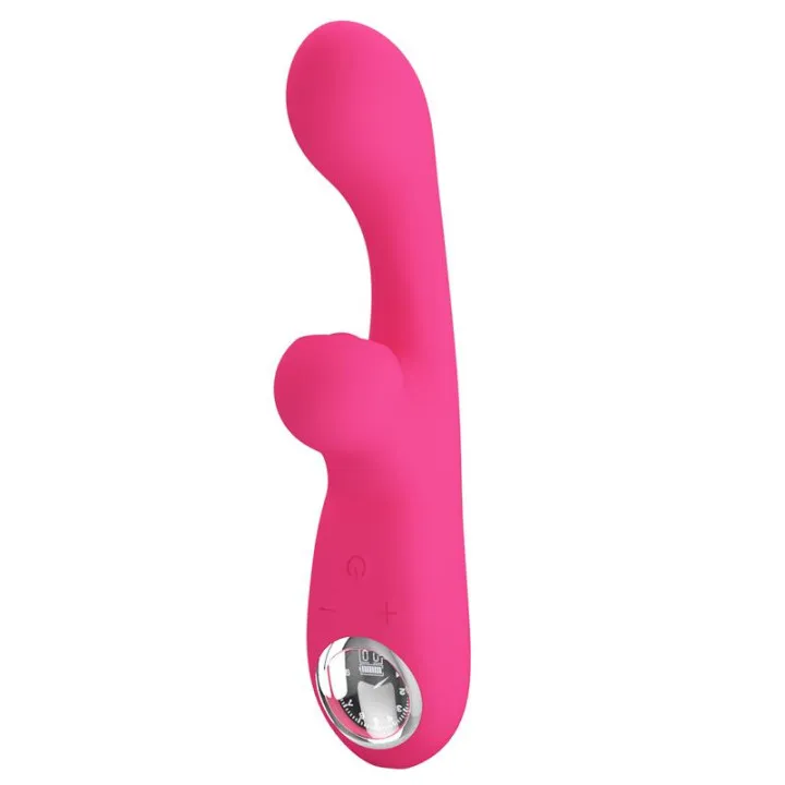 Skylar Conejito Vibrador y Thumping Rosa de Prettylove
