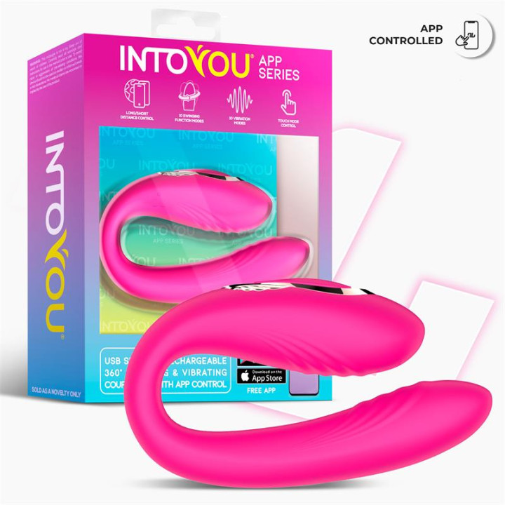 Couty Juguete para Parejas con Oscilación 360º con APP de Intoyou App Series | VibraZon