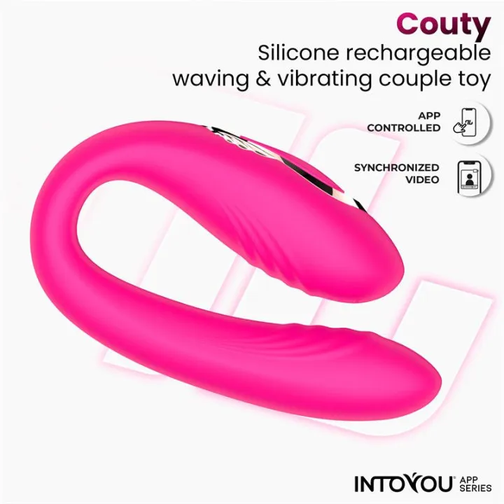 Couty Juguete para Parejas con Oscilación 360º con APP de Intoyou App Series