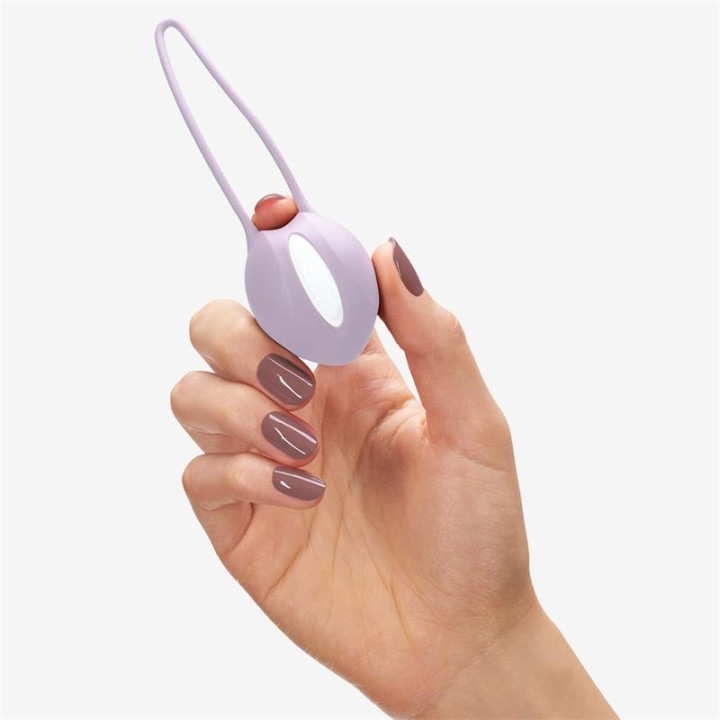 Smartball uno Bola Kegel White/Pastel Lilac de Fun Factory | VibraZon