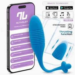 Huevo con Up and Down (Thrusting) y APP USB de Intoyou App Series