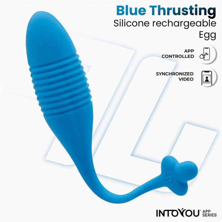 Huevo con Up and Down (Thrusting) y APP USB de Intoyou App Series | VibraZon