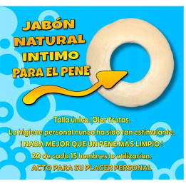 Jabón en Forma de Anillo para el Pene Amarillo de Diverty Sex | VibraZon