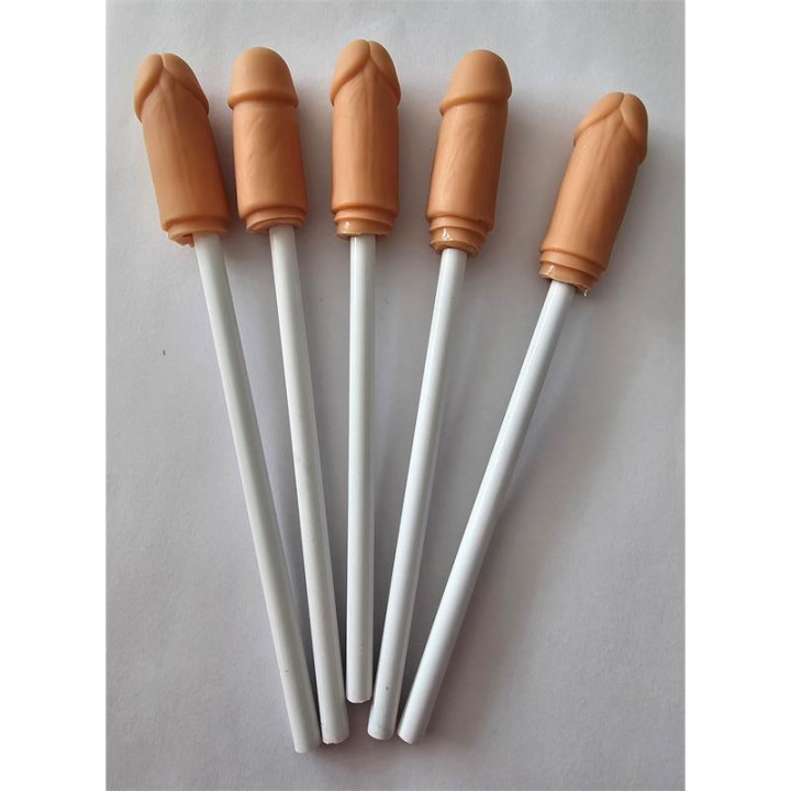 5 Lapices con Punta de Pene de Diverty Sex | VibraZon