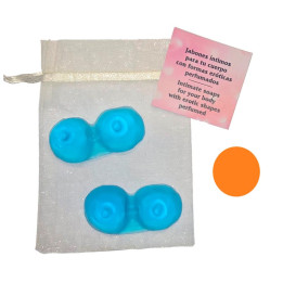 Jabón Tetas Naranja 35gr de Diverty Sex | VibraZon