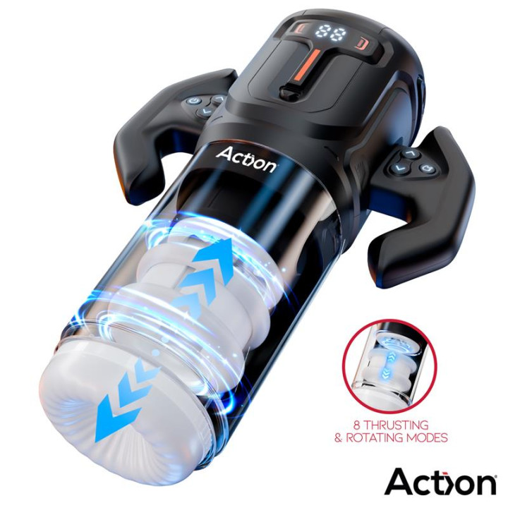 Zyon Masturbador Automático Avanzado con Up and Down y Rotación de Action | VibraZon