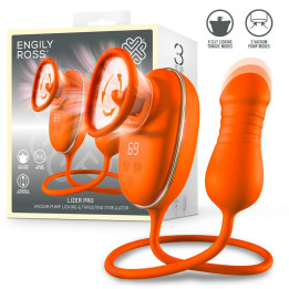 Lizer Pro Estimulador con Lengua Oscilante, Bomba de Vacio y Huevo con Up and Down de Engily Ross | VibraZon