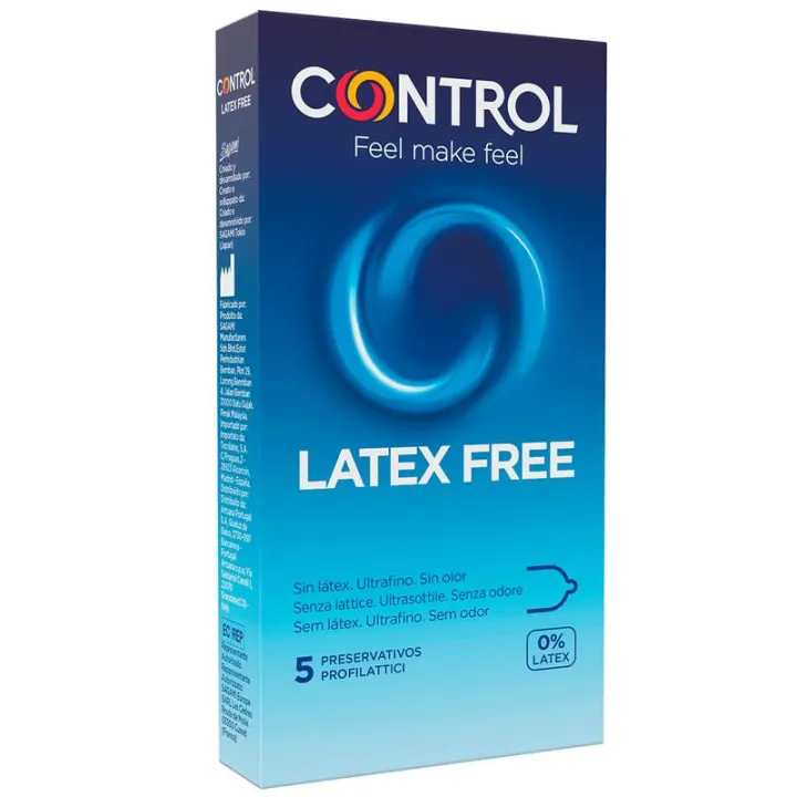 Latex Free - sin Látex 5 uds de Control