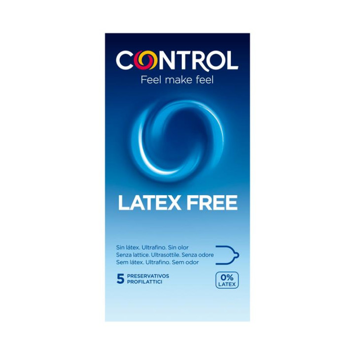 Latex Free - sin Látex 5 uds de Control | VibraZon