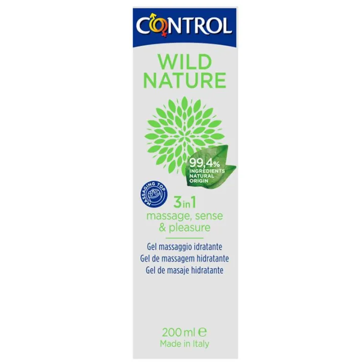 Gel de Masaje Wild Nature 200 ml de Control