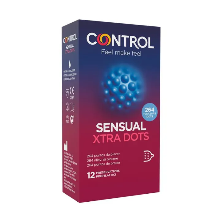Sensual Xtra Dots - Punteados 12 uds de Control