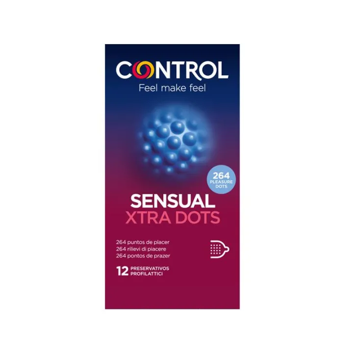 Sensual Xtra Dots - Punteados 12 uds de Control