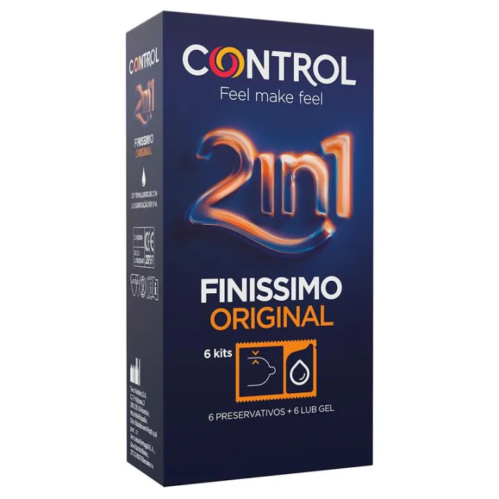 2 in 1 Finissimo Original 6 uds de Control