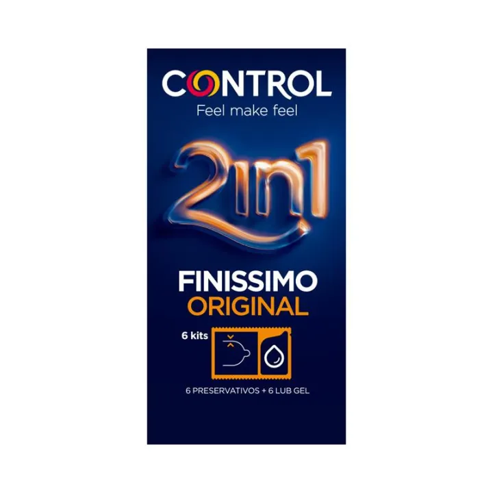 2 in 1 Finissimo Original 6 uds de Control
