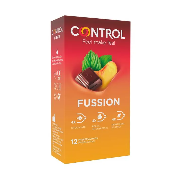 Fussion 12 uds Sabores de Control