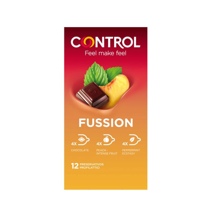 Fussion 12 uds Sabores de Control | VibraZon