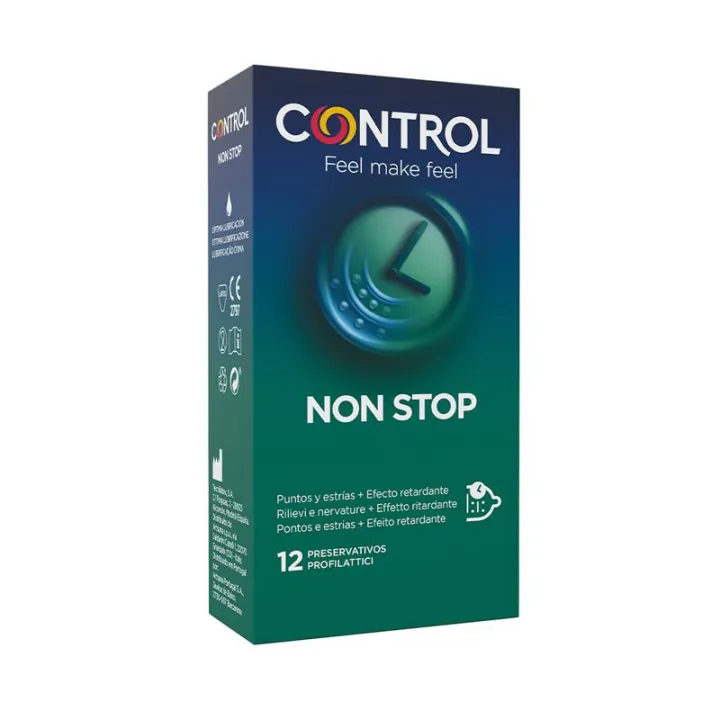 Non Stop Dots & Lines - Retardante Punteado 12 uds de Control