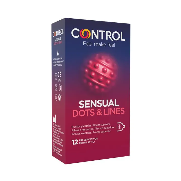 Sensual Dots & Lines - Punteados 12 uds de Control