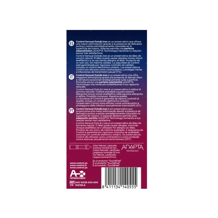 Sensual Dots & Lines - Punteados 12 uds de Control