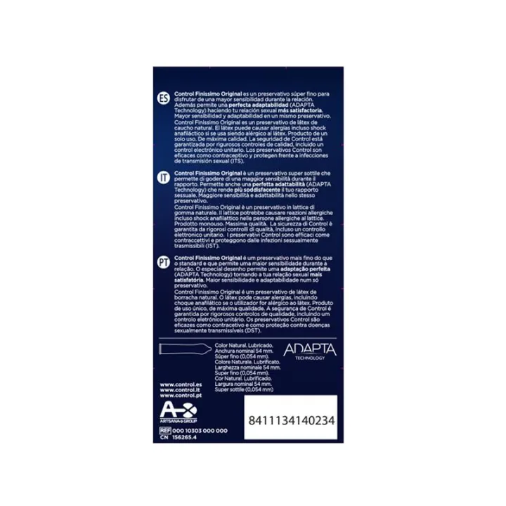 Finissimo Original 6 uds de Control