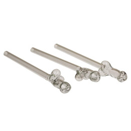 Pajitas de Cristal de Pene con Limpiador de Ootb | VibraZon