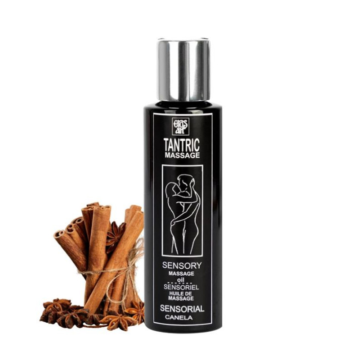 Aceite Afrodisíaco Tantric de Canela 100 ml de Erosart | VibraZon