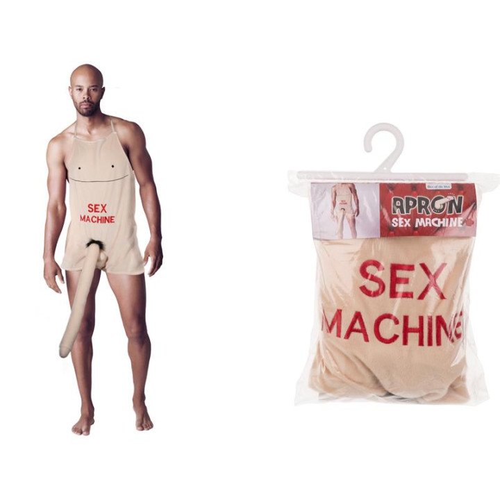 Delantal con Pene Sex Machine de Ootb | VibraZon