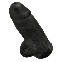 Dildo con Testículos 9 Chubby Negro de King Cock