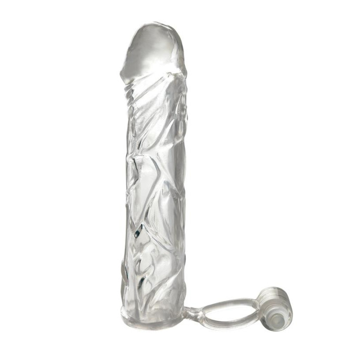 Fantasy X-tensions Funda de Pene Vibradora - Color Claro | VibraZon